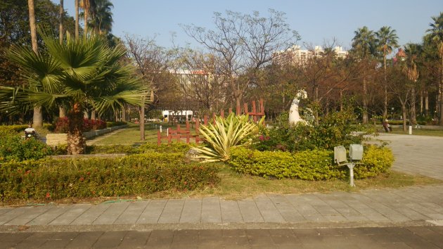 労工公園の風景